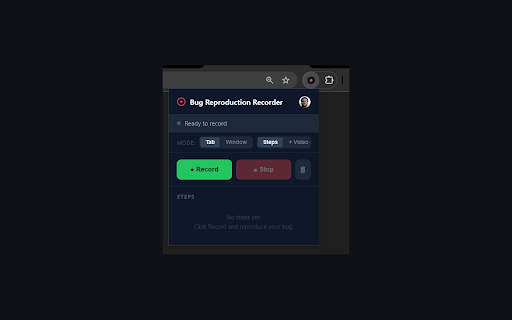 Bug Reproduction Recorder :: Record user actions and auto-generate reproducible bug reports.