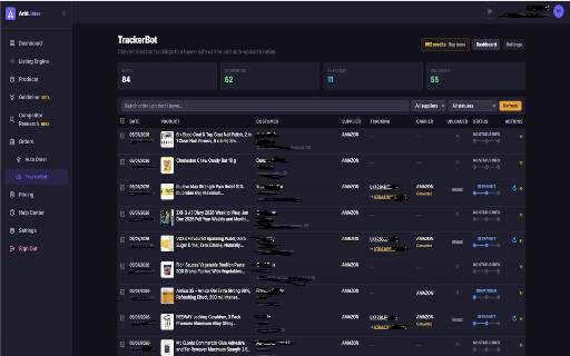 Arbilister TrackerBot :: Automatically sync Amazon tracking numbers to your eBay orders via your Arbilister account.
