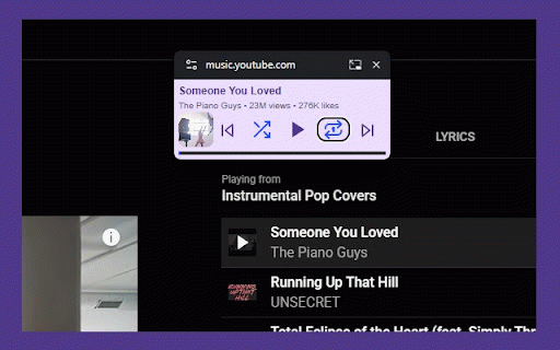 Star's Youtube Music Mini Player :: Picture-in-Picture mini player for YouTube Music