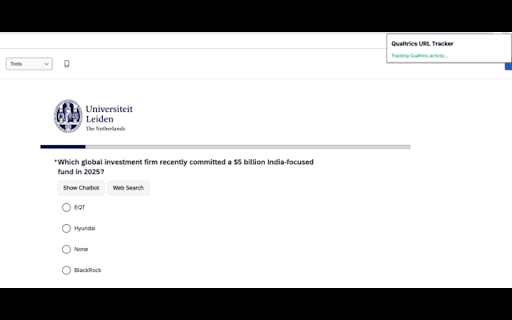 Qualtrics URL Tracker :: Logs Qualtrics activity.