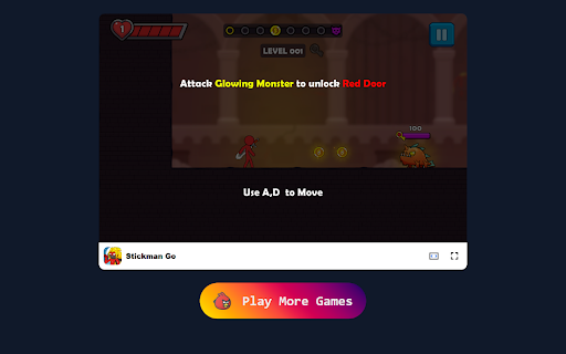 Stickman Go Game - Experience High-Speed Running Thrills! :: Guide your stickman through thrilling levels in this addictive offline running game!