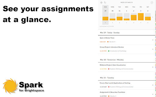 Spark for Brightspace :: A productivity extension for D2L Brightspace.