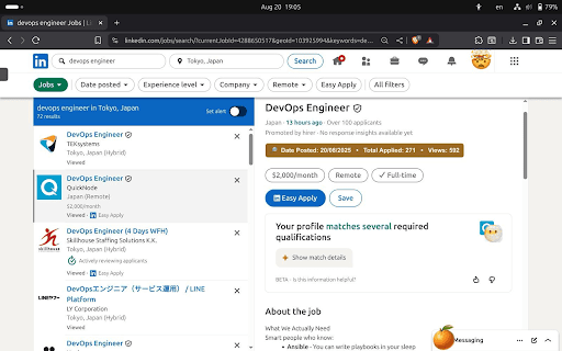 LinkedIn Jobs Extension :: Adds extensions features to LinkedIn
