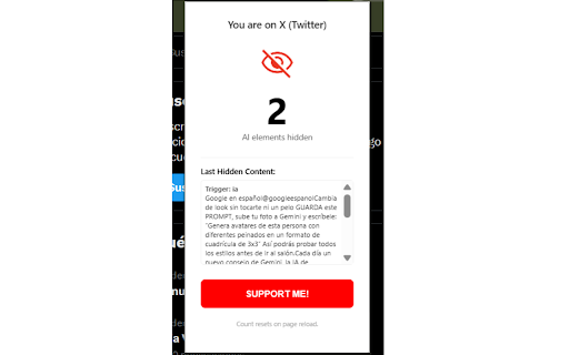 Block AI Content Filter :: Filter AI-related content on X and YouTube.