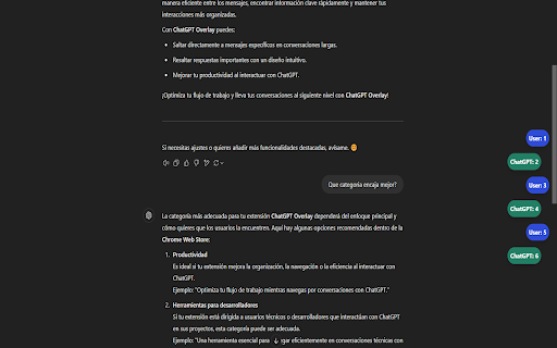 ChatGPT Overlay :: Enhances the ChatGPT experience with advanced navigation features.