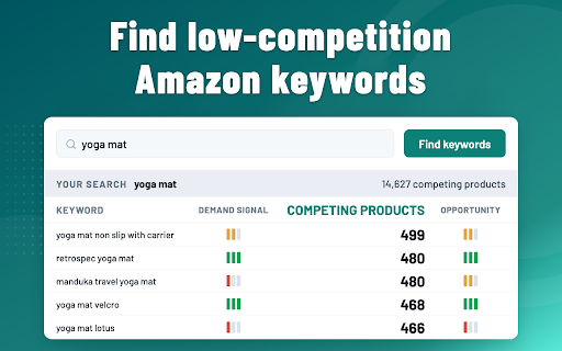 Amazon Keyword Tool :: Real Amazon keyword tool with live search suggestions. Get long tail keywords and the exact count of competing products per keyword.