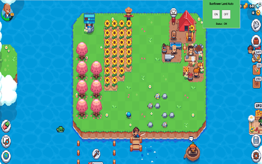 Sunflower Land Auto Farm :: Tự động thu hoạch và canh tác trong Sunflower Land.