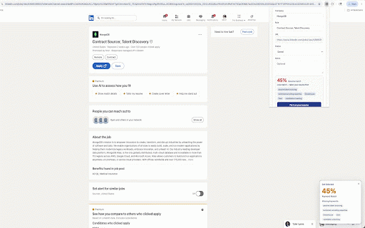 Get Selected :: Save jobs from any site to the Get Selected job tracker.