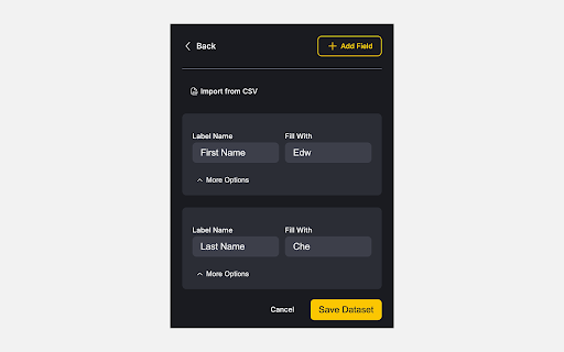 Smart Form Filler :: Automatically fill web forms using a single dataset.