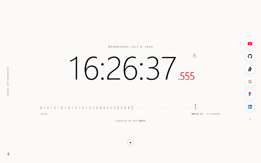 New Tab :: Helps to focus on your productivity without distraction.