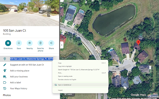 ZipMyParcel: Free GIS & Property Data for Real Estate :: Instantly lookup property data and GIS maps for any address. A free, one-click tool for real estate professionals.
