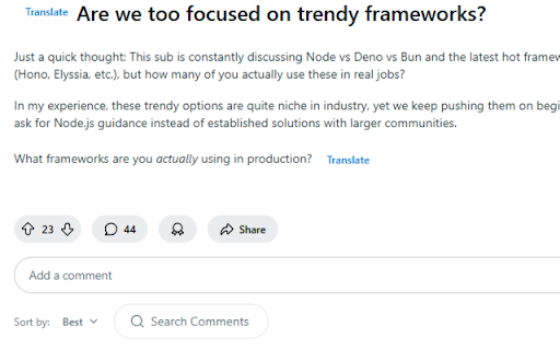 Reddit Post Translator :: Translate Reddit posts using Google Translate