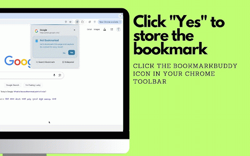 BookmarkBuddy | AI-Powered Bookmark Organizer :: AI-powered browser extension that organizes and analyzes bookmarks. Find your best bookmark instantly with smart semantic search.