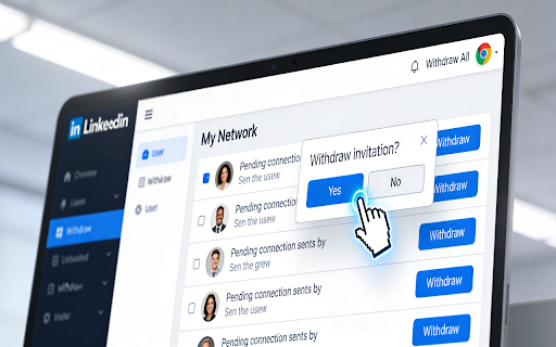LinkedIn Connection Withdraw Tool :: Automate withdrawing and managing LinkedIn connection requests.