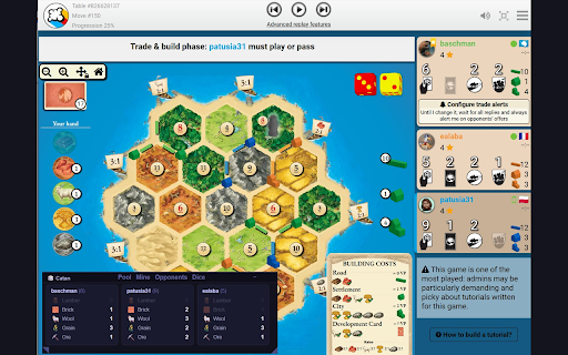 BGA Game Tracker :: Live card and resource tracker for Board Game Arena