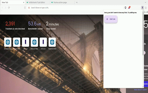 EzLink :: A simple extension to launch URLs with single click including POST,PATCH,DELETE types as well