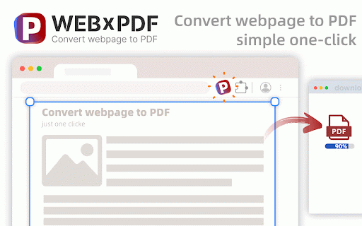 WEBxPDF: Webpage to PDF Converter :: One-click webpage to PDF converter for Chrome. Fast, high quality, preserves original layout and formatting.