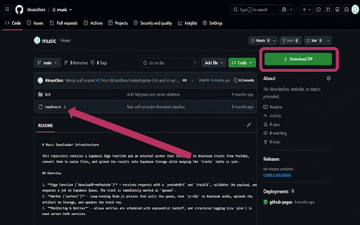 GitHub Download Button :: Download GitHub repositories, folders and individual files.