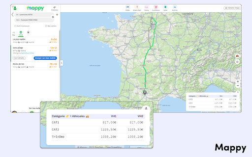 Kilometrix :: Un transport intelligent commence ici : estimez vos courses en toute simplicité.