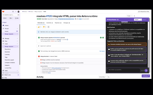 ThinkReview: AI Code Review for GitLab & Azure DevOps :: AI Copilot & AI Code Reviews for GitLab MRs and Azure DevOps PRs - Ollama support