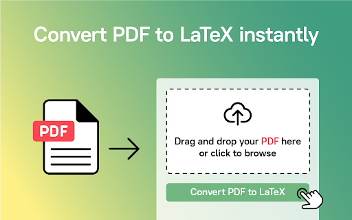 PDF to LaTeX :: Convert PDF to LaTeX instantly. Use an accurate pdf to tex converter to turn your documents into LaTeX with ease.