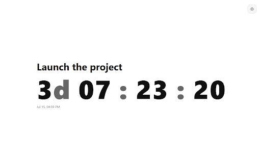 Remindy :: Create reminders, see countdowns in new tabs, and get browser notifications when time is up.