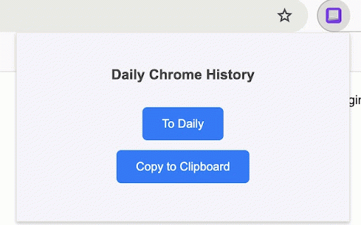 Daily Chrome History to Obsidian :: Fetch today's browsing history and export it to the Daily note in Obsidian.