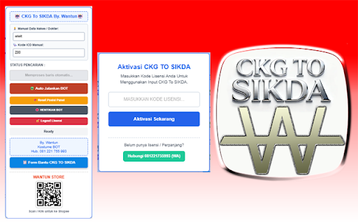 Input Pelayanan CKG To SIKDA By. Wantun :: Otomatisasi pengisian data pelayanan CKG ke sistem SIKDA