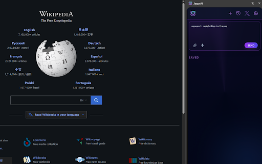 JasprAi: AI Web Agent & Automation :: Automate web tasks with AI! JasprAi is an open-source browser extension that lets you extract data, fill forms, and more.