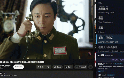 Language Player :: Interactive dual subtitles and instant dictionary lookups for language learning on your favorite streaming sites.