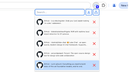 Read Later :: Save tabs for later, search them instantly, and organize reading lists into reusable groups.