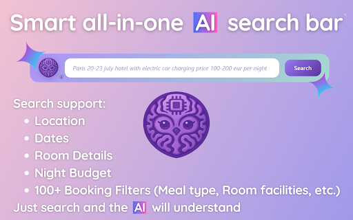 RevuWise: Booking.com AI Assistant for Hotel Search & Guest Reviews :: Use natural language for searching, and get question answers from real guest reviews