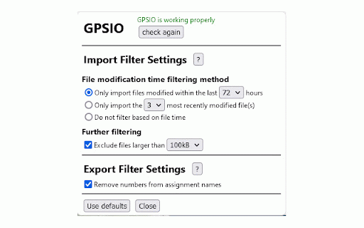 gpsio :: GPS IO