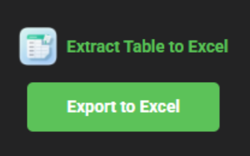 Table to Excel Exporter :: Extracts data from a specific table and downloads it as an Excel file.