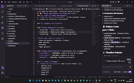 Copieur de Texte :: Copie tout le texte visible d'une page web via le menu contextuel