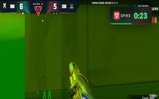 Valorant Spike Timer :: Automatically detects Valorant spike plants on stream and overlays a real-time countdown timer.