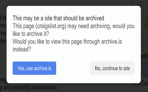 Archive.is Redirector :: For pages that are very transient in nature, this extension will redirect you to an archived version of the page.