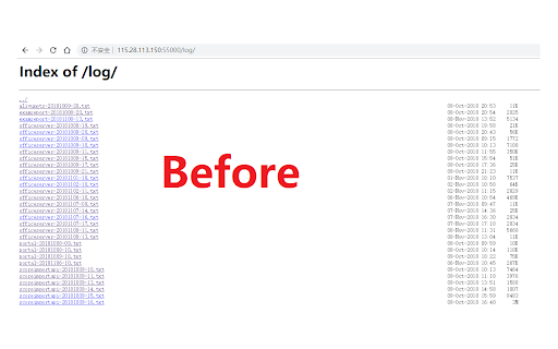 WebFileFilter :: fast sort your webpage files