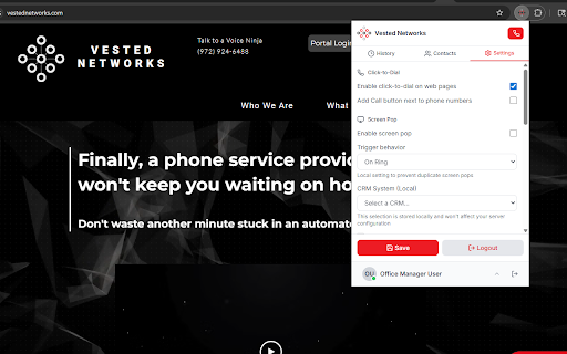 Vested Networks :: Vested Networks Chrome Extension