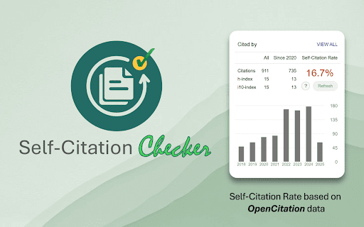 Self-Citations Checker :: Calculates author self-citation rates on Google Scholar using DBLP, OpenCitation, and OpenAlex data.