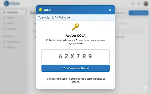 COJA :: COJA — Import auto des paires CSV (Playtomic, Doinsport, LiveExperience) dans MOJA FFT, avec gestion des homonymes.