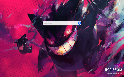 Gener Theme :: A custom Chrome extension for a personalized new tab experience.