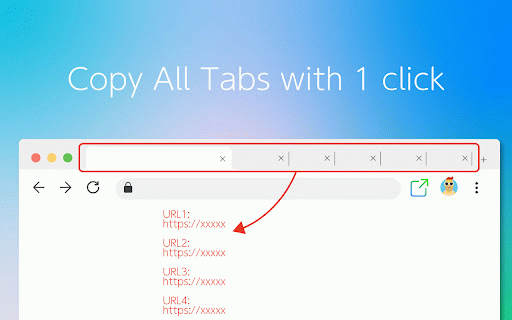 Copy All Tabs :: Copy all tab URLs in various formats
