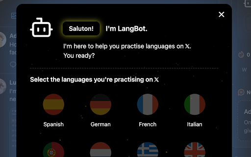LangBot :: Language learning superpowers for X