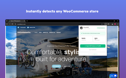 WooCommerce Scraper – Export Products to CSV by ProdSift :: Export any WooCommerce store product catalog to CSV instantly. No API needed. Powered by ProdSift.