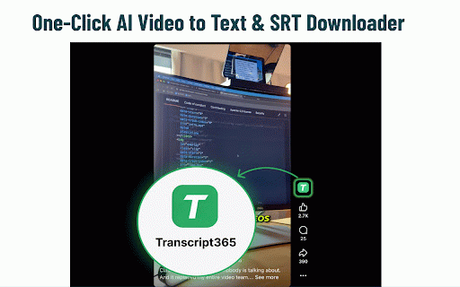 Facebook Video to Text One-Click Generator & SRT Downloader :: Extract Facebook video subtitles with one click - fast and reliable. Export transcripts to TXT, SRT, VTT and more.