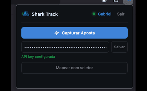 Shark Track :: Extensão Shark Track — captura automática de apostas direto do navegador.