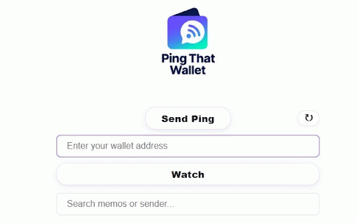 Ping That Wallet :: View messages sent to your Solana wallet