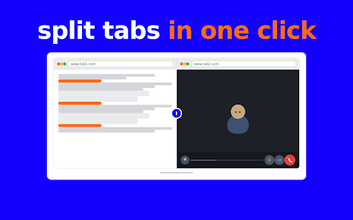 Split View :: Use Split View in Chrome to put two tabs side by side and create a split screen. Dual monitor ready, simple split tabs setup.
