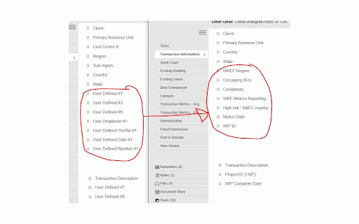 Market Labeller tool :: This extension is intended to be used with CoStar Real Estate Manager to translate generic field names with specific ones.